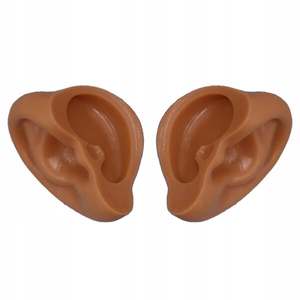 Orecchie finte in plastica riutilizzabili per bambole Blythe 12 pollici natural tan S