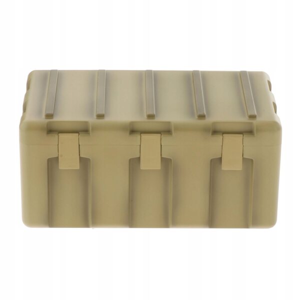 1:6 Plastikkoffer für Soldaten und Zubehör 12" für Actionfigur gelb