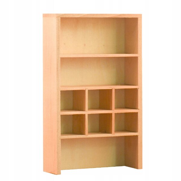 1:12 Miniatur-Holzschrank für Puppenhaus, Organizer und Regal