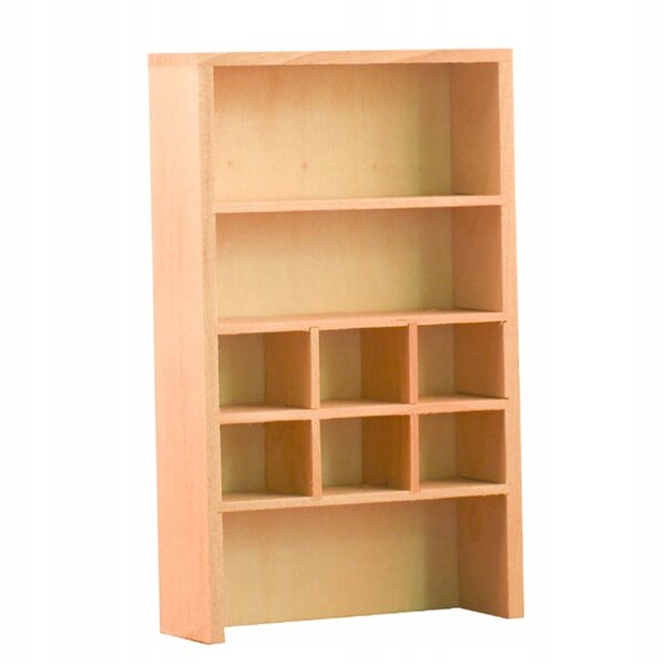 1:12 Miniatur-Holzschrank für Puppenhaus, Organizer und Regal