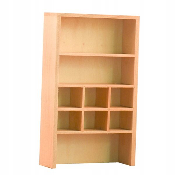 1:12 Miniatur-Holzschrank für Puppenhaus, Organizer und Regal