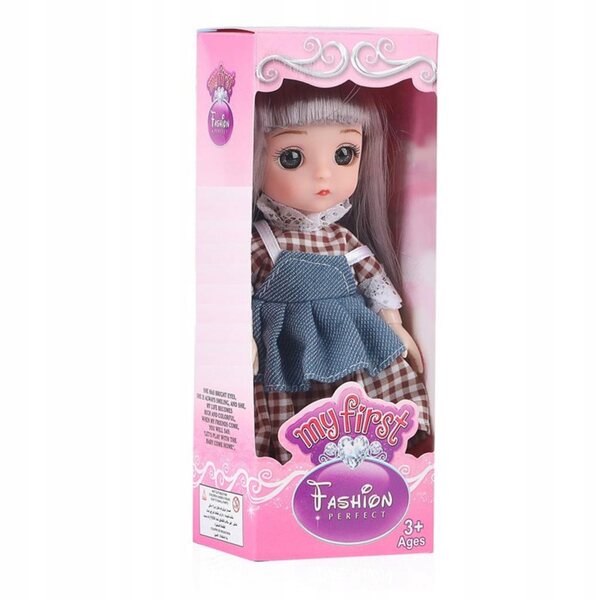 16 cm große Holzpuppe mit 13 beweglichen Gelenken 1/12 Mini Baby für Sammler