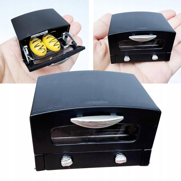 Mini Cucina Giocattolo Microonde per Casa delle Bambole 1/12 - Gioco Simulazione