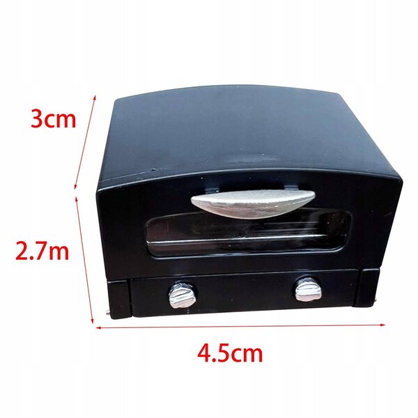 Mini Cucina Giocattolo Microonde per Casa delle Bambole 1/12 - Gioco Simulazione