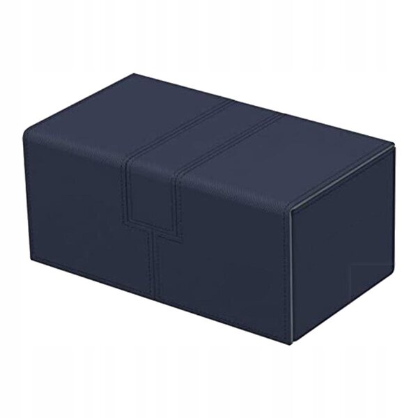 Organizer per Carte da Gioco Collector con 3 Scomparti in PU Azzurro
