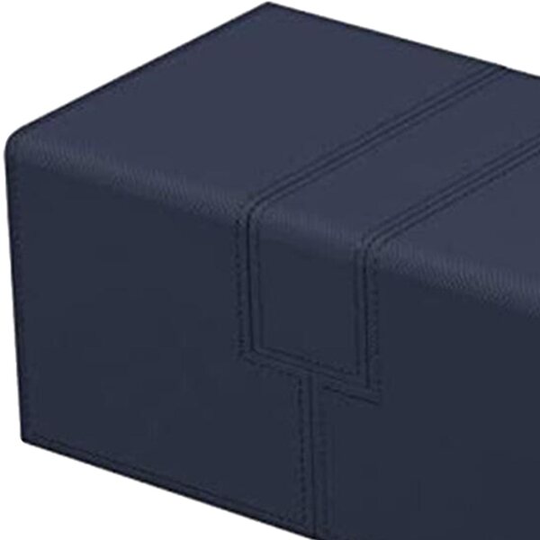 Organizer per Carte da Gioco Collector con 3 Scomparti in PU Azzurro