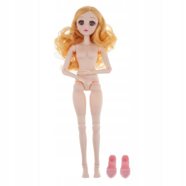 BJD-Puppe 36 cm mit 26 beweglichen Gelenken, nackter Körper für Kinder und Sammler