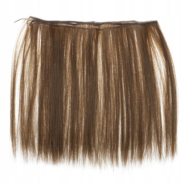 Peruca per bambole 25 cm capelli lunghi e lisci in filo resistentew DIY