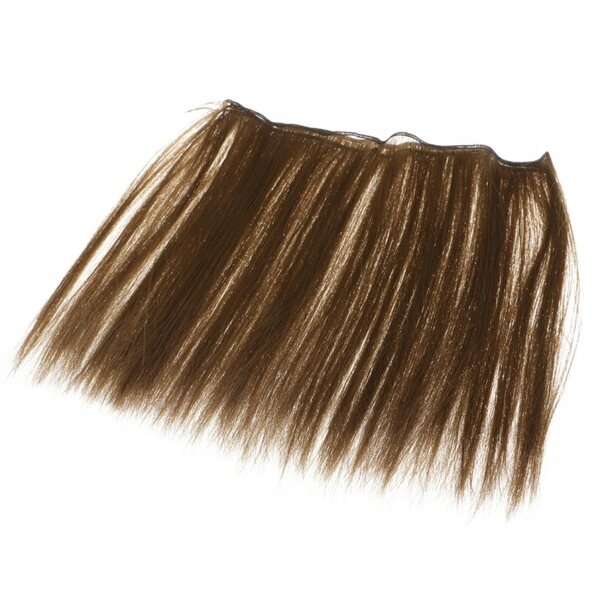 Peruca per bambole 25 cm capelli lunghi e lisci in filo resistentew DIY