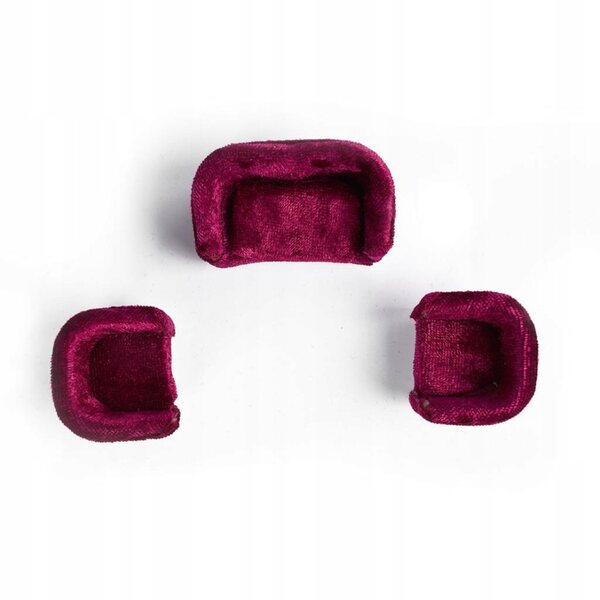 1/20 Puppenhaus-Flanell-Doppelsofa – rote Miniatur-Accessoires