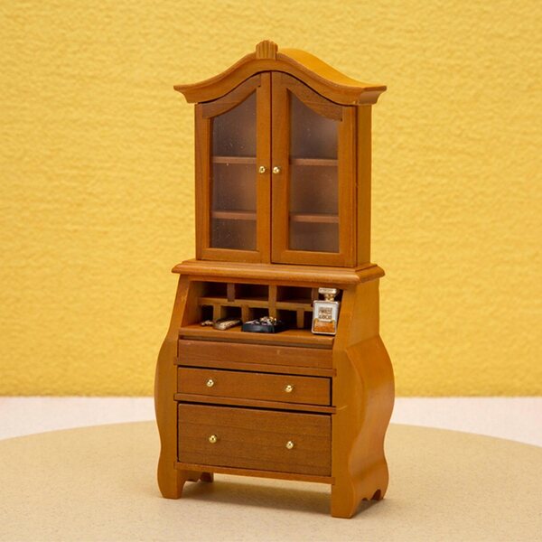 Miniaturowa półka ekspozycyjna do domku dla lalek 1/12 Akcesoria DIY Meble Model Dzieci