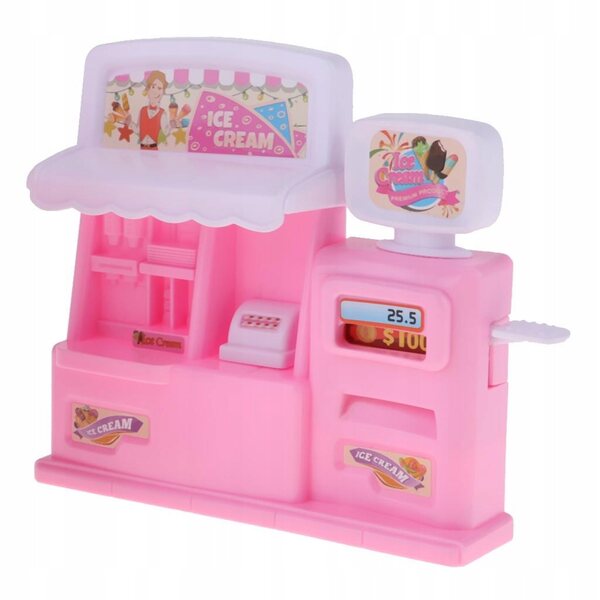 1/12 Dollhouse Miniaturowe meble Kuchnia Kremowa maszyna Dowolna