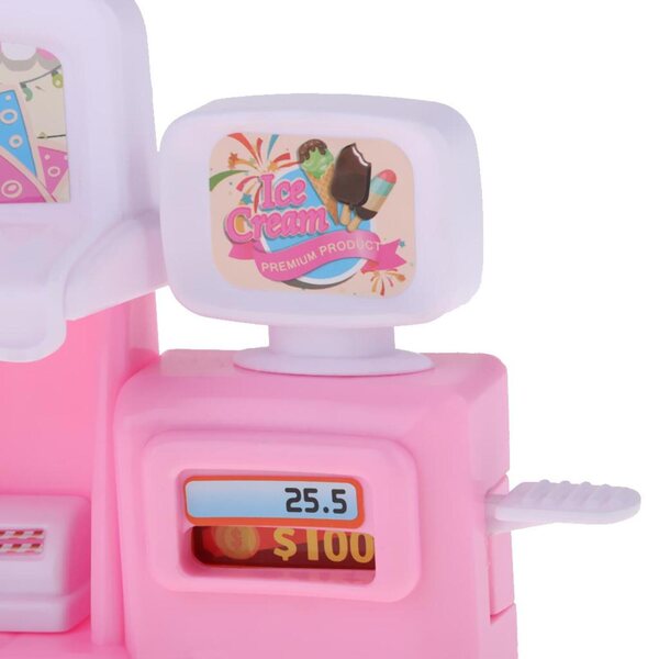 1/12 Dollhouse Miniaturowe meble Kuchnia Kremowa maszyna Dowolna