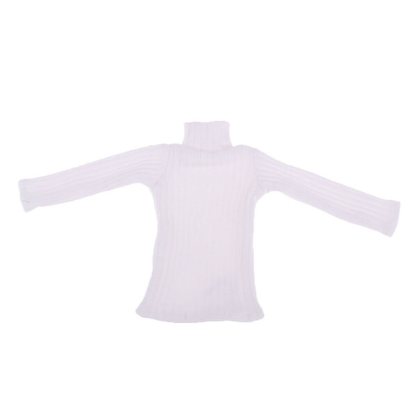 1/6-Mann-Pullover für 12-Zoll-Puppen, Actionfiguren-Zubehör – Rot, Weiß, Schwarz