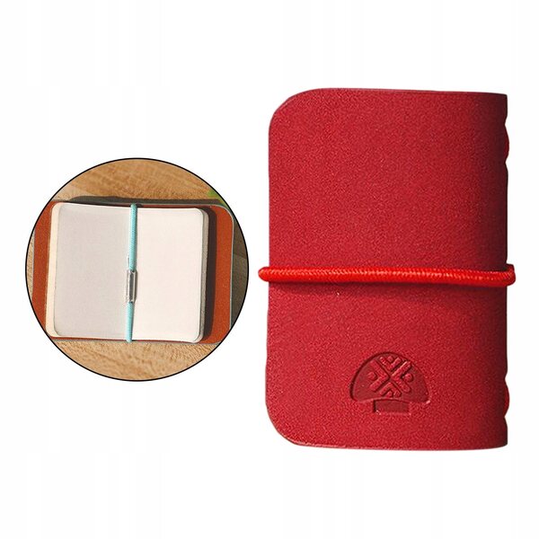 Poppenhuisminiaturen 1:6 1:12 rode notitieblok bureaudecoratie