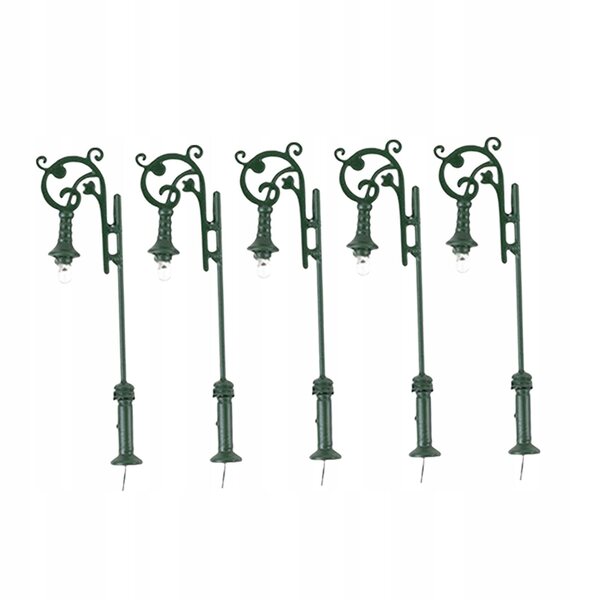 Mini Lampioni a LED scala 1:87 per modellismo ferroviario e mini case