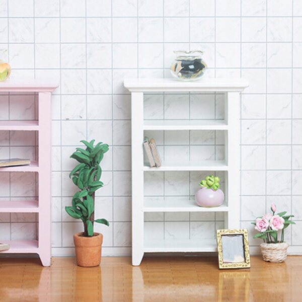 House Miniaturowa dekoracja półkowa Udawaj biała