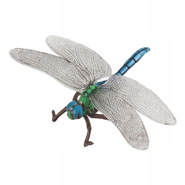 Miniatura Figurina Libellula in ABS Realistica per Decorazione e Gioco Educativo