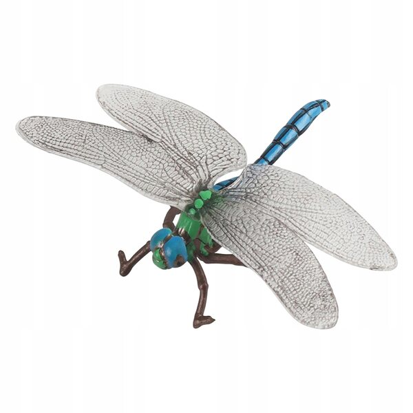 Miniatura Figurina Libellula in ABS Realistica per Decorazione e Gioco Educativo