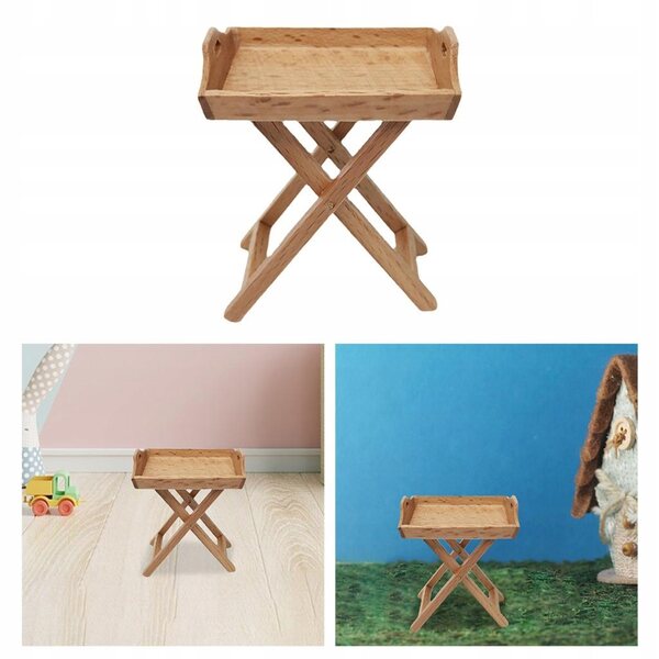1:12 Mini-Obstständer aus Holz für Puppenhausdekoration