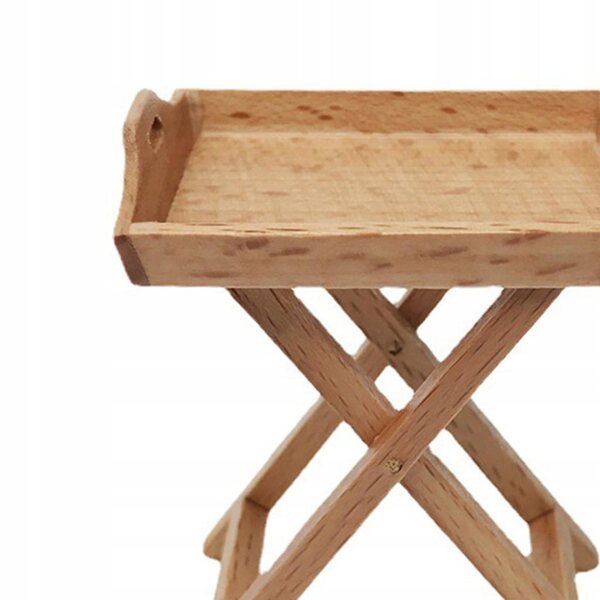 1:12 Mini-Obstständer aus Holz für Puppenhausdekoration