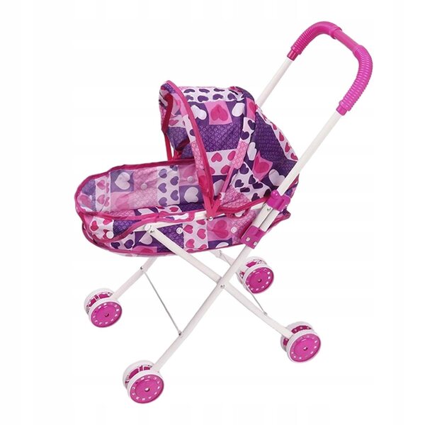 Passeggino per Bambole Gioco di Ruolo Bambini 3+ Simulazione Realistica