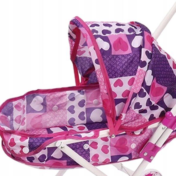 Passeggino per Bambole Gioco di Ruolo Bambini 3+ Simulazione Realistica