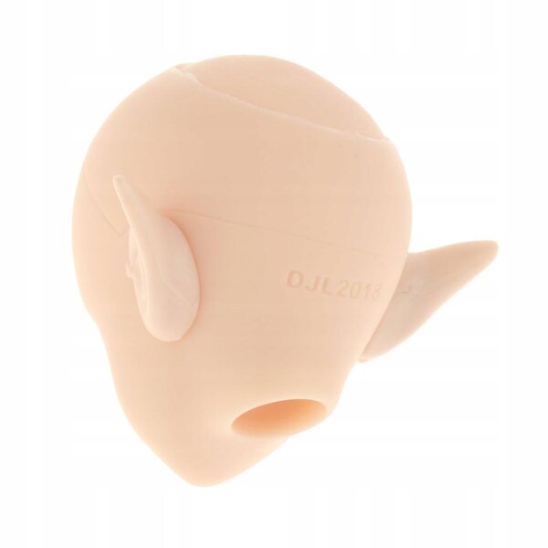 1:6 nacktes weibliches Puppenkopfmodell mit Elfenohren aus Kunststoff