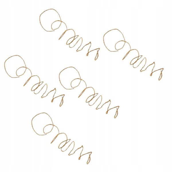 Miniatuur Girlanda Tinsel Golden 1:12 voor poppenhuisdecoratie