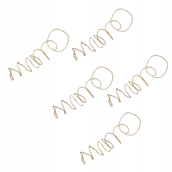 Miniatuur Girlanda Tinsel Golden 1:12 voor poppenhuisdecoratie