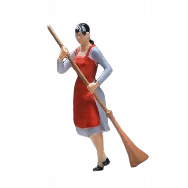 Miniatura Figura Donna in Resina 1:64 per Scena, Modellismo e Decorazione