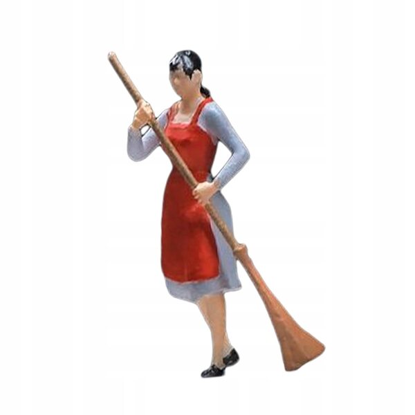 Miniatura Figura Donna in Resina 1:64 per Scena, Modellismo e Decorazione