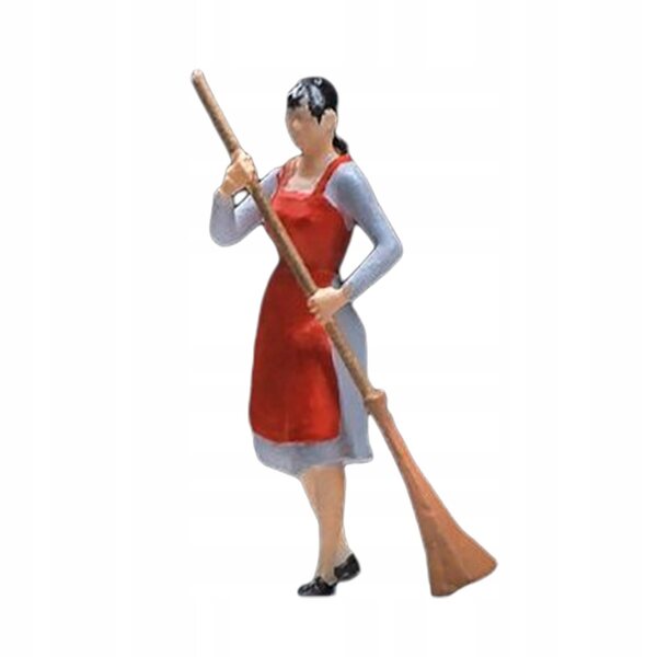 Miniatura Figura Donna in Resina 1:64 per Scena, Modellismo e Decorazione