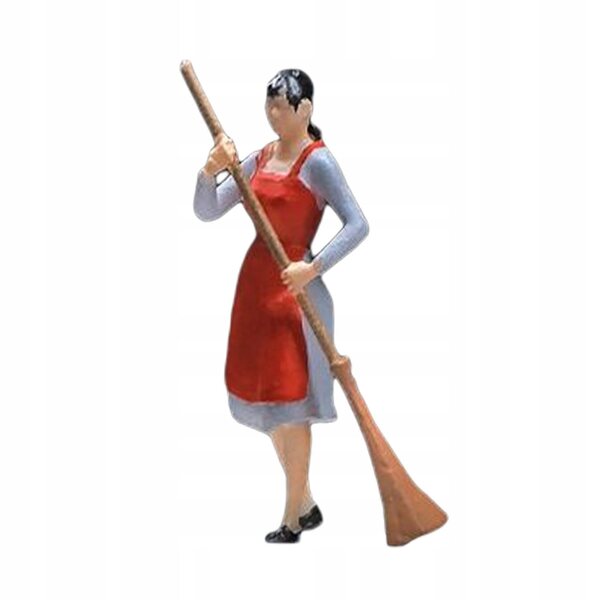 Miniatura Figura Donna in Resina 1:64 per Scena, Modellismo e Decorazione