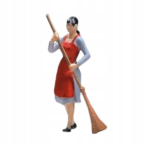 Miniatura Figura Donna in Resina 1:64 per Scena, Modellismo e Decorazione