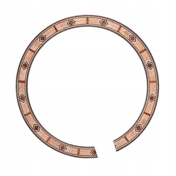 Dekorative Holzrosette für Akustikgitarren-Schallloch B-55 110 mm