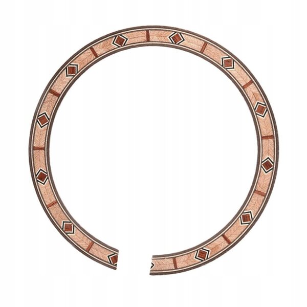 Dekorative Holzrosette für Akustikgitarren-Schallloch B-55 110 mm
