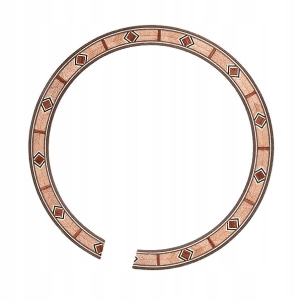 Dekorative Holzrosette für Akustikgitarren-Schallloch B-55 110 mm