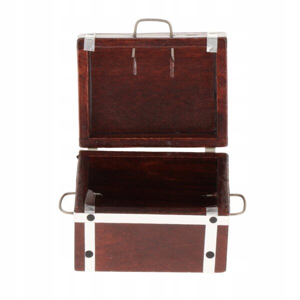 Miniatuur houten sieraden organisator 1/12 Retro Vintage stijl voor poppen