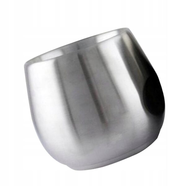 Bicchiere Termico da Viaggio in Acciaio Inox 200 ml Doppia Parete Isolante