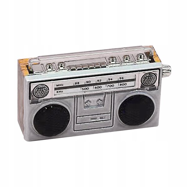 Śliczne 1/12 Radio Sceneria Miniaturowe meble,Doll House Life Wood