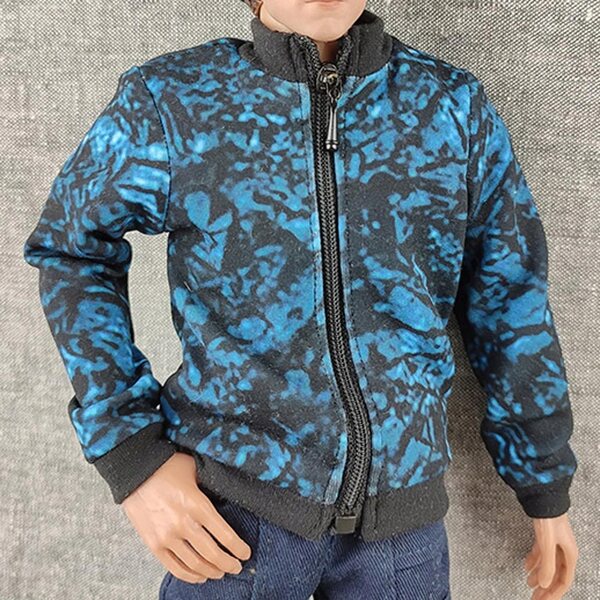 Bedruckte Jacke für 1:6-Soldaten für 12-Zoll-Puppen aus hochwertigem Stoff