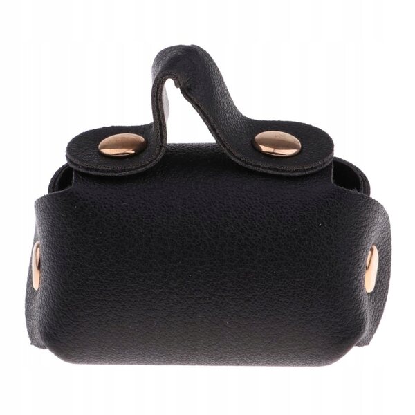 Torebka in pelle PU nera per bambole 1/6 – accessorio moda 12 cm