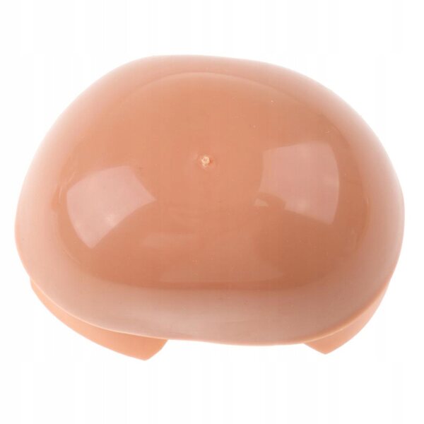 Testa morbida per bambola 12" Neo Blythe colore scuro abbronzato in silicone