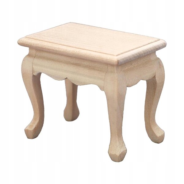Mini Tavolo in Legno 1:12 per Case delle Bambole - Accessorio Decorativo
