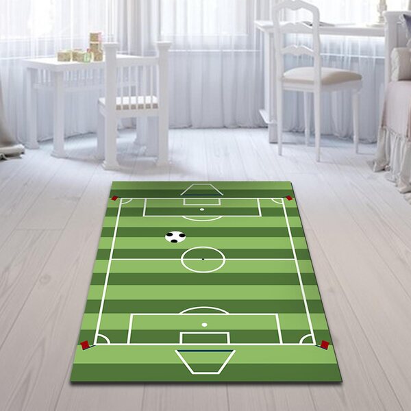 Tappeto Sportivo Antiscivolo per Bambini 60x90 cm in Poliestere Resistente