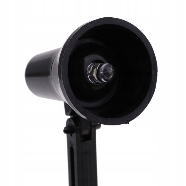 Lampe de table LED miniature pour maison de poupée à l'échelle 1/6, couleur noire
