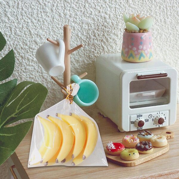 Mini Set Cibo in Resina per Cucina Domenstica Bambole Perfetto per Decorazioni
