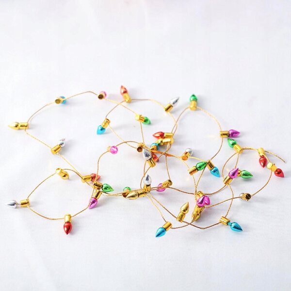 Catena Luminosa per Casa delle Bambole 1:6/1:12 - Accessorio Decorativo Multicolore