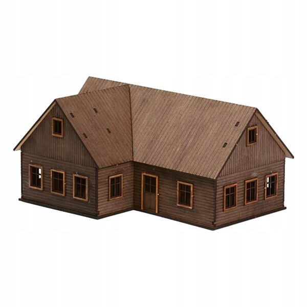 Zestawy modeli do budowania architektury w skali 1:72 Zabawki hobbystyczne Styl krajobrazu B